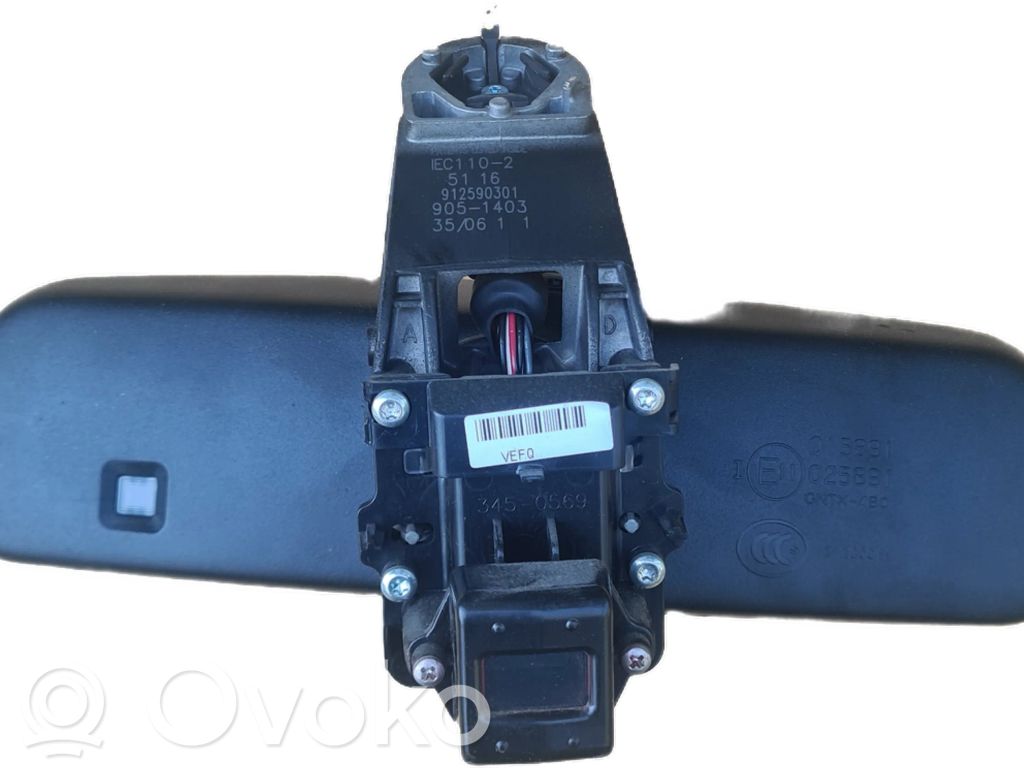 BMW 5 E60 E61 Rear view mirror (interior) 