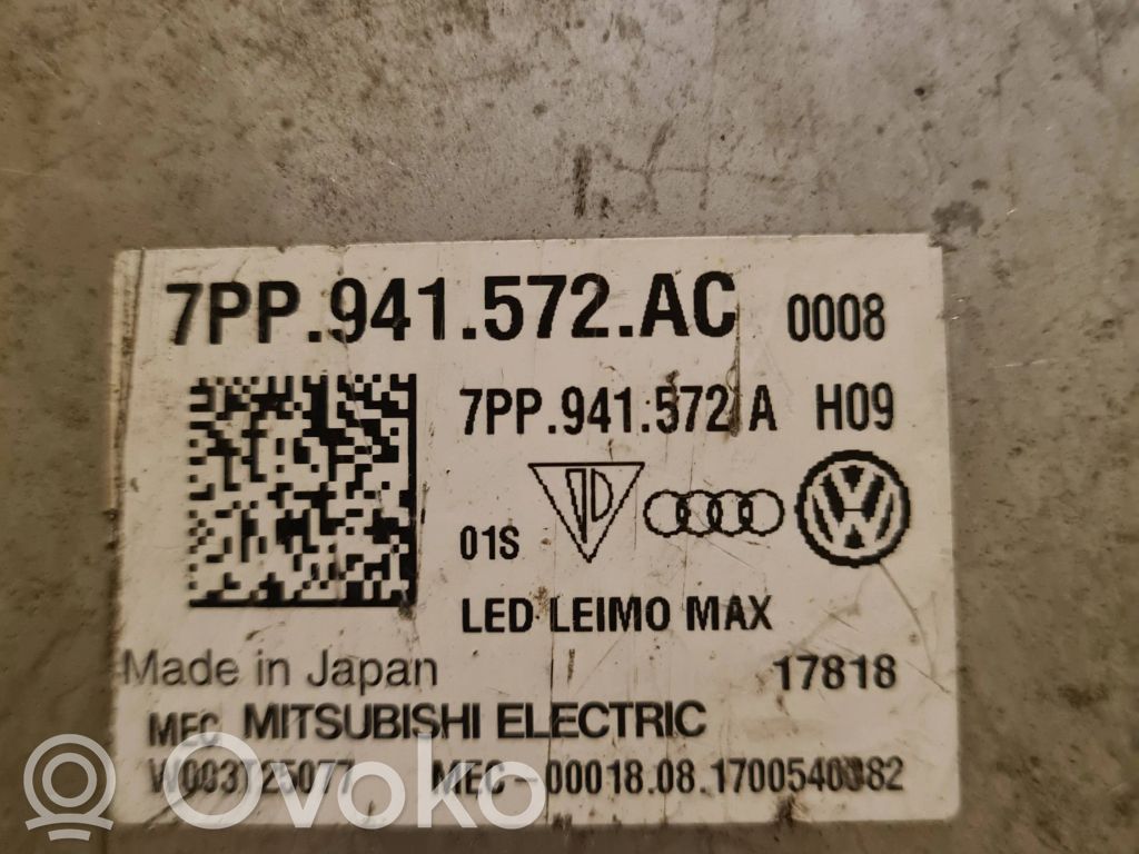Audi Q5 SQ5 FY Headlight ballast module Xenon 
