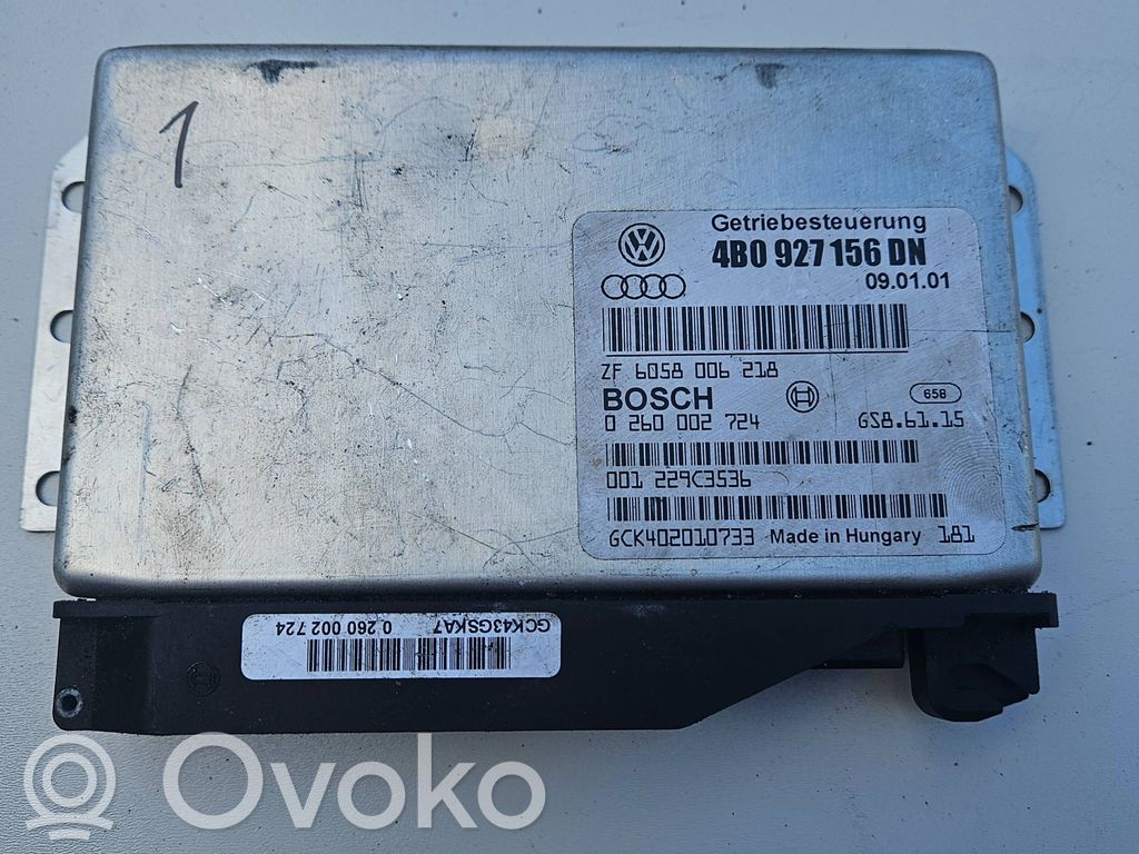 Audi A6 S6 C5 4B Gearbox control unit/module 