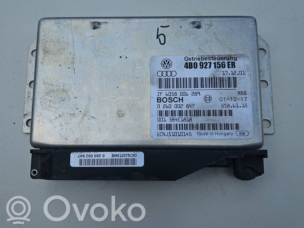 Audi A6 S6 C5 4B Gearbox control unit/module 