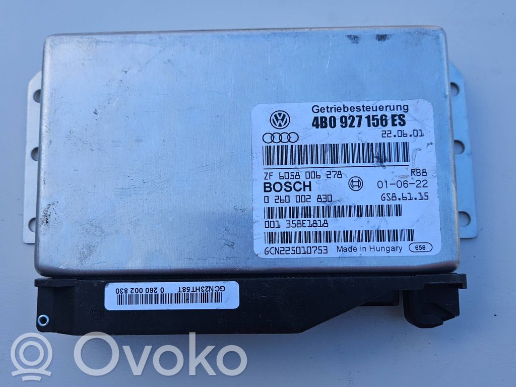 Audi A6 S6 C5 4B Gearbox control unit/module 