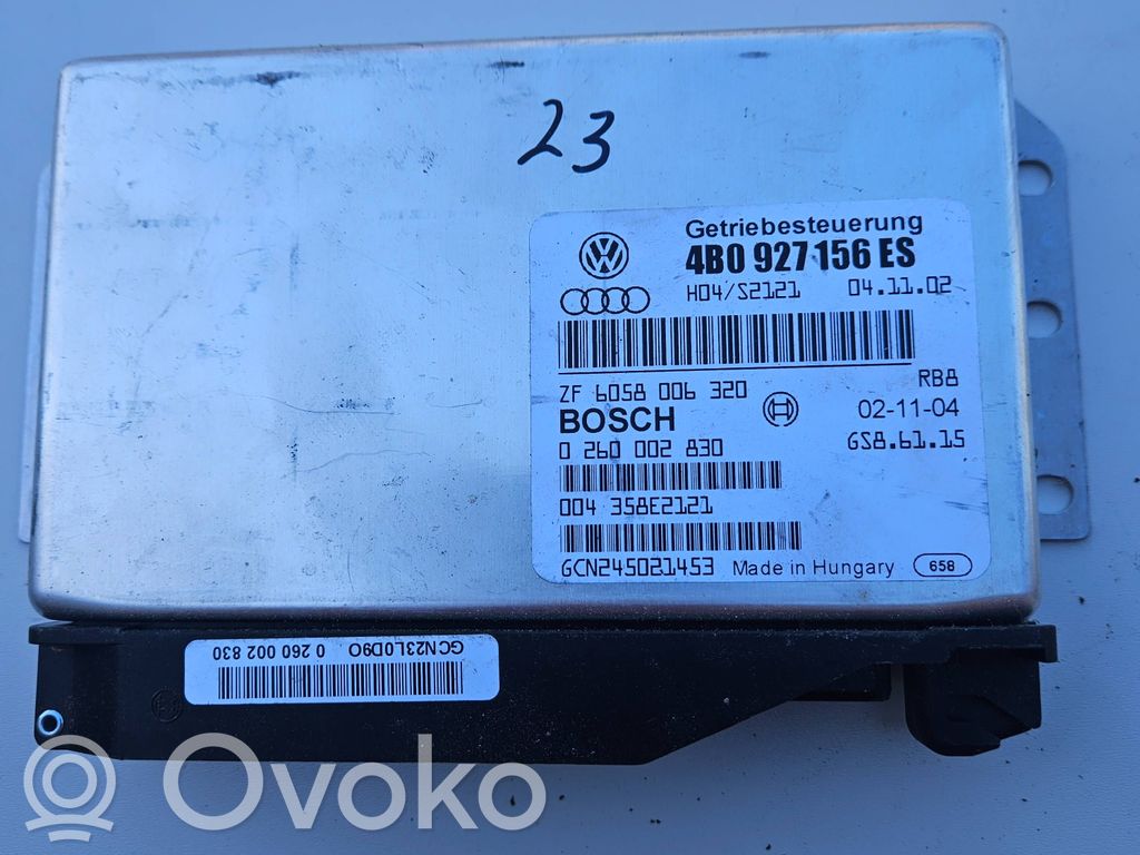 Audi A6 S6 C5 4B Gearbox control unit/module 