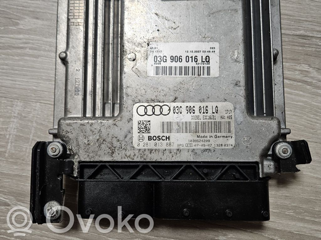 Audi A4 S4 B6 8E 8H Engine control unit/module 