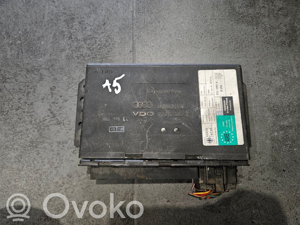 Mukavuusmoduuli   4B0962258E,4B0962258,410215006006