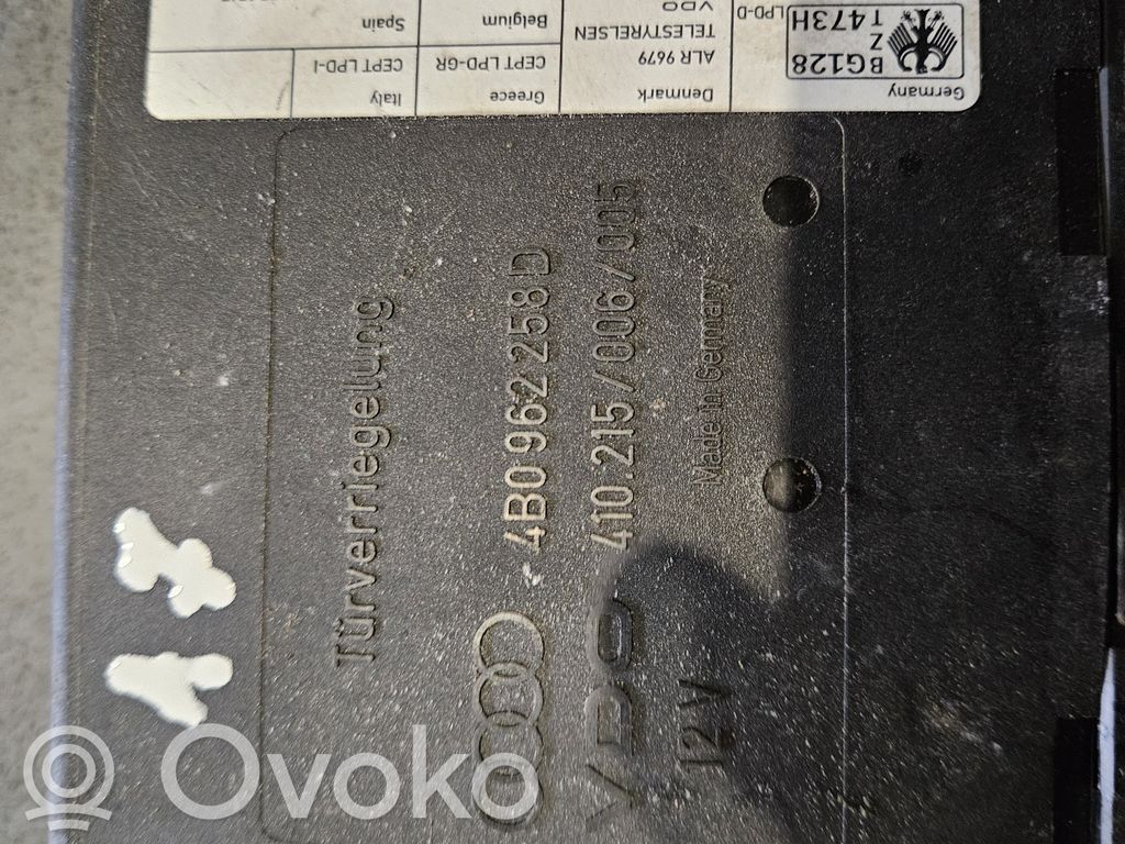 Audi A6 S6 C5 4B Mukavuusmoduuli 