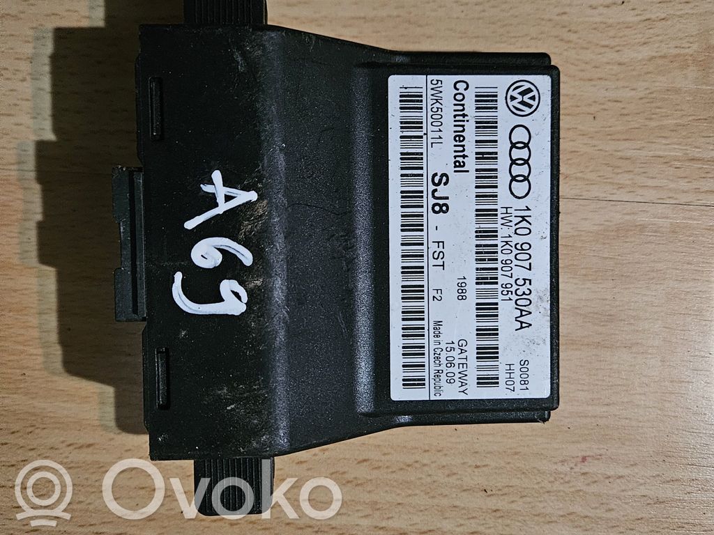 Skoda Fabia Mk2 (5J) Gateway valdymo modulis 