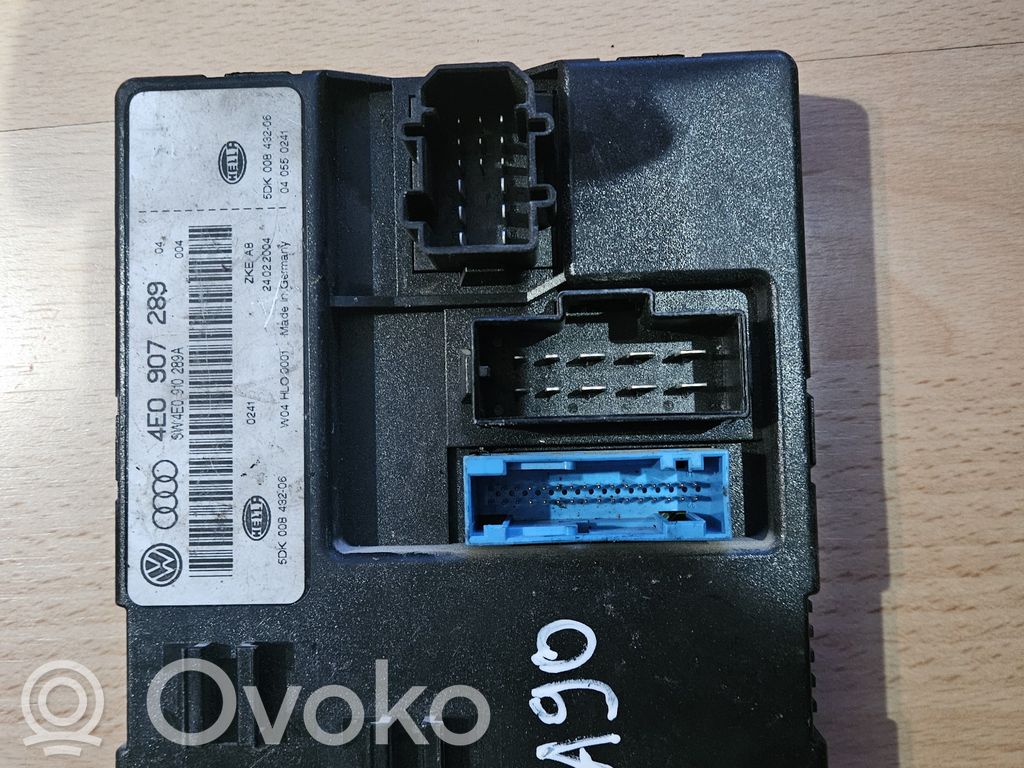 Audi A8 S8 D3 4E Komforta modulis 