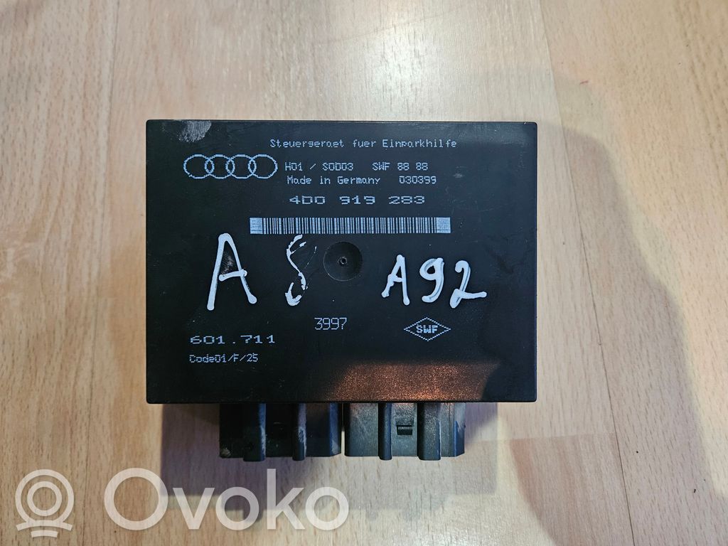 Audi A8 S8 D3 4E Parking PDC control unit/module 