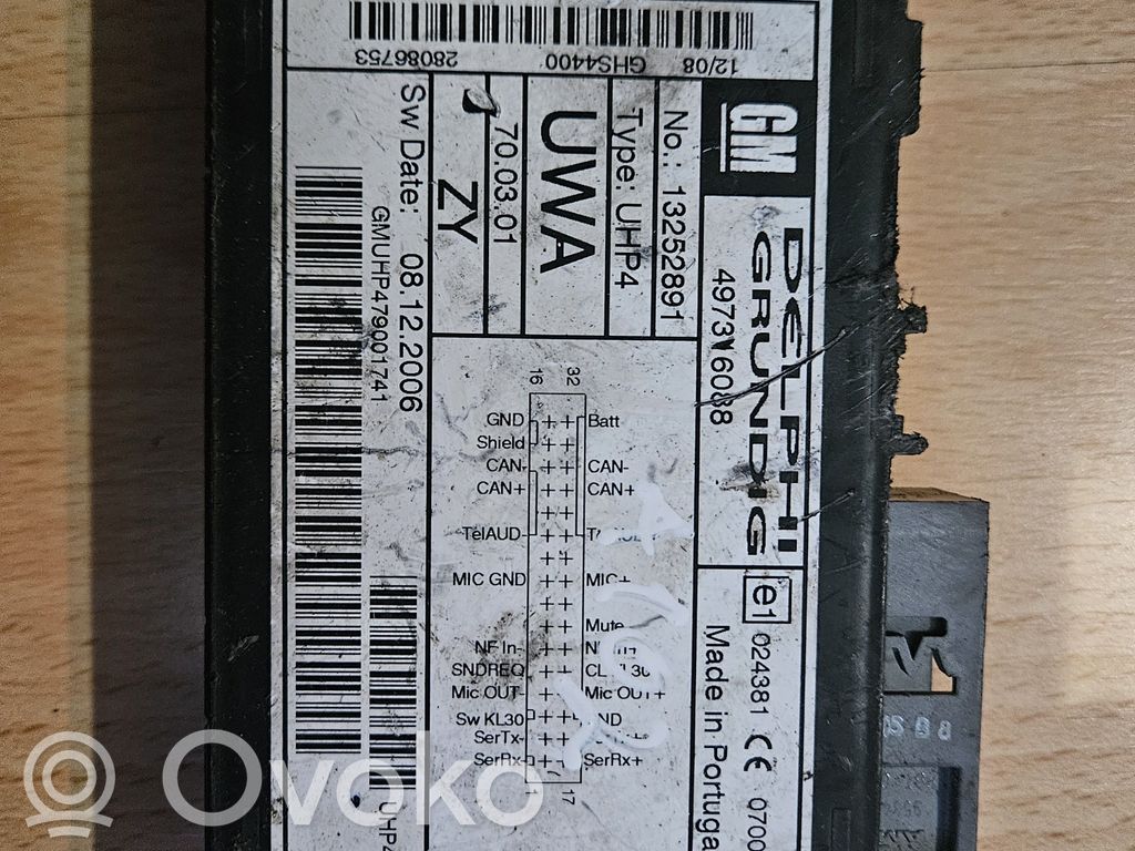 Opel Signum Bluetooth modulis 