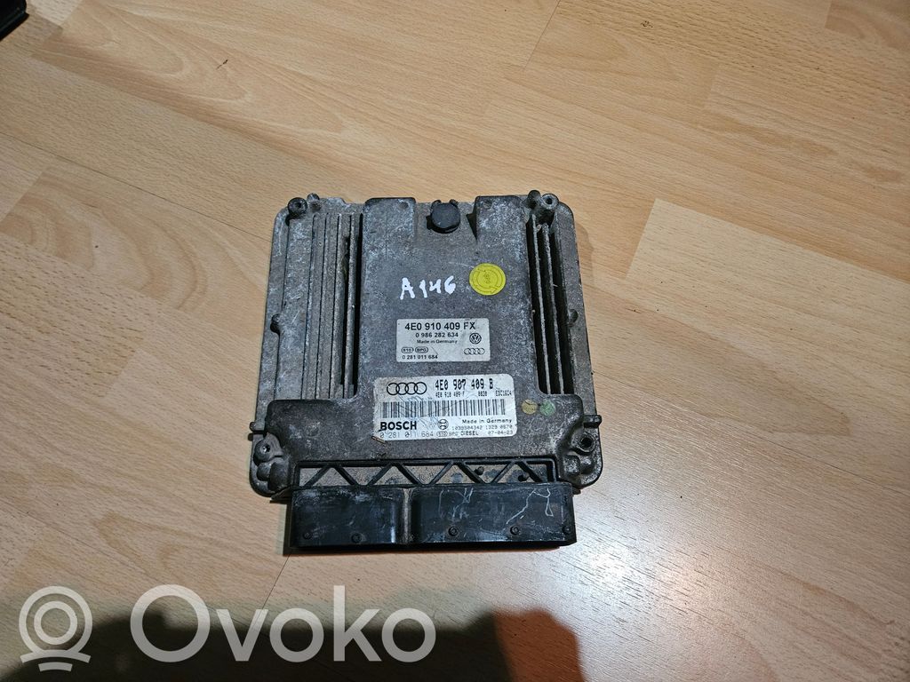 Audi A8 S8 D3 4E Engine control unit/module 
