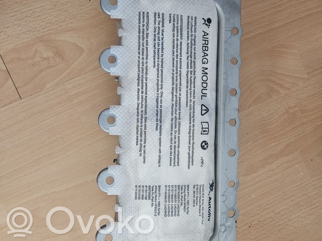 BMW 5 E60 E61 Poduszka powietrzna Airbag pasażera 