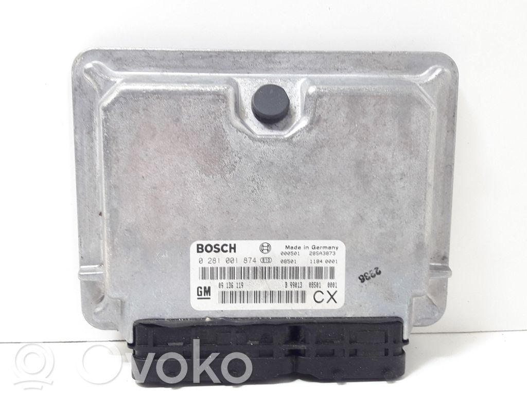 Opel Vectra B Engine control unit/module 