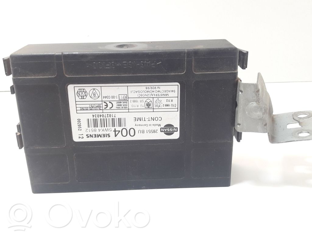 Nissan Almera Tino Moduł / Sterownik komfortu 