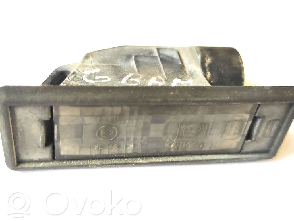Peugeot 406 Number plate light 