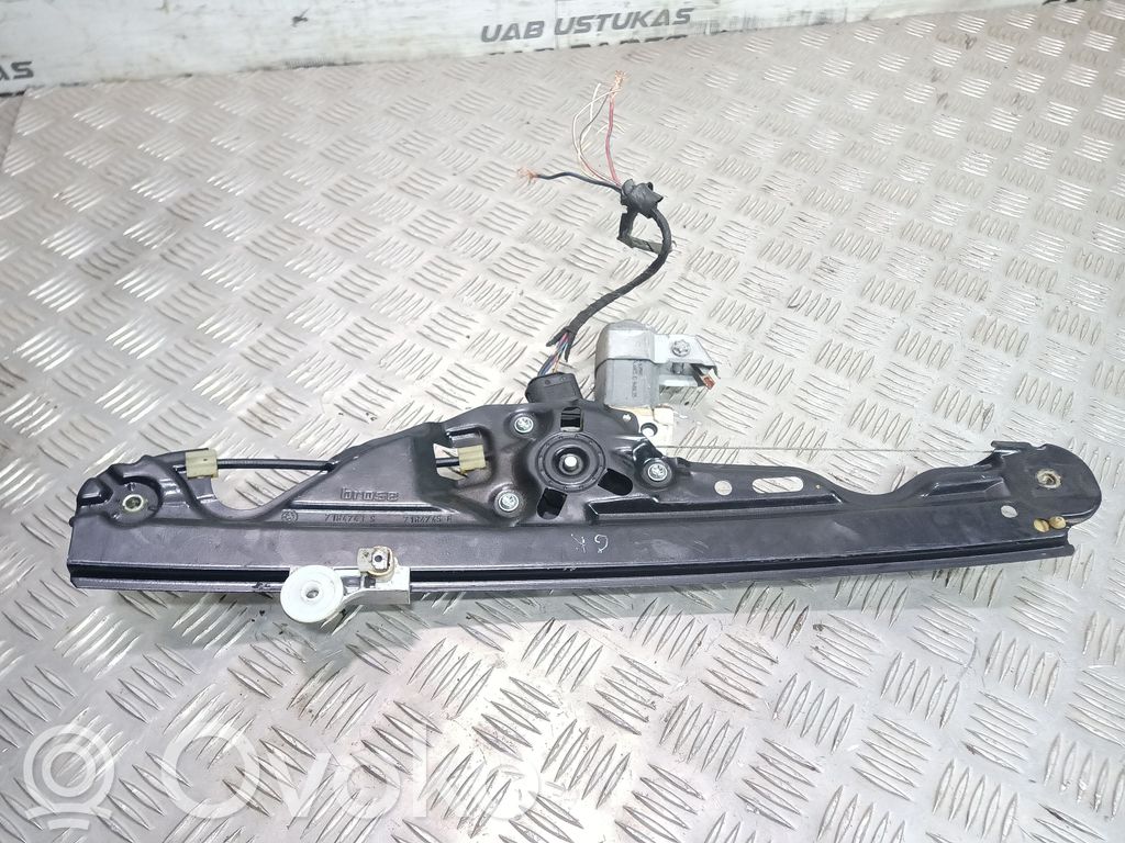 BMW 5 E60 E61 Mécanisme lève-vitre de porte arrière avec moteur 