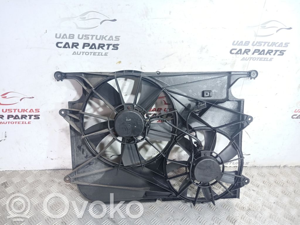 Chevrolet Captiva Ventiliatorių komplektas 