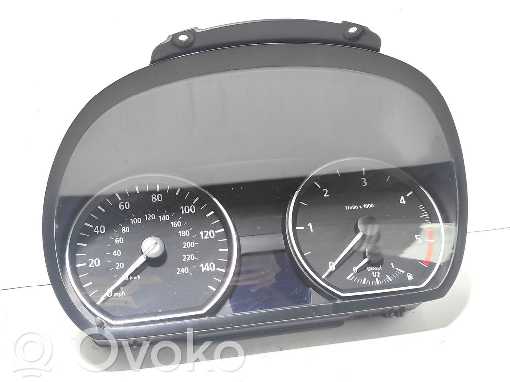 BMW 1 E81 E87 Spidometrs (instrumentu panelī) 