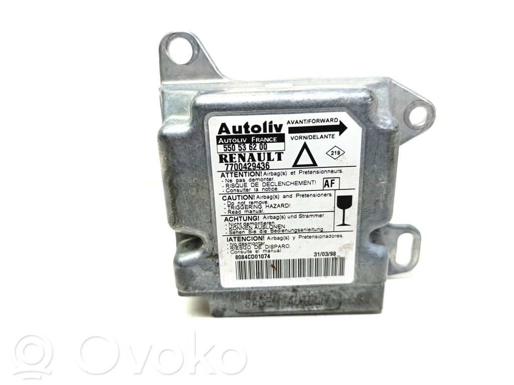 Renault Laguna I Airbag control unit/module 