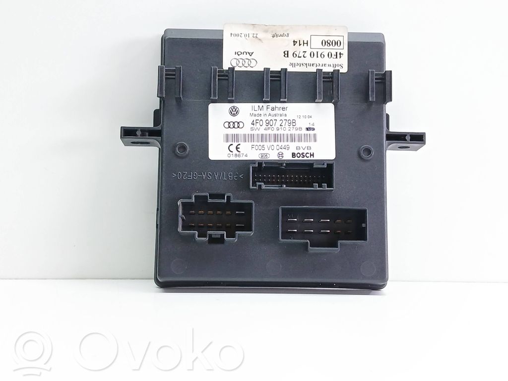 Audi A6 S6 C6 4F Comfort/convenience module 