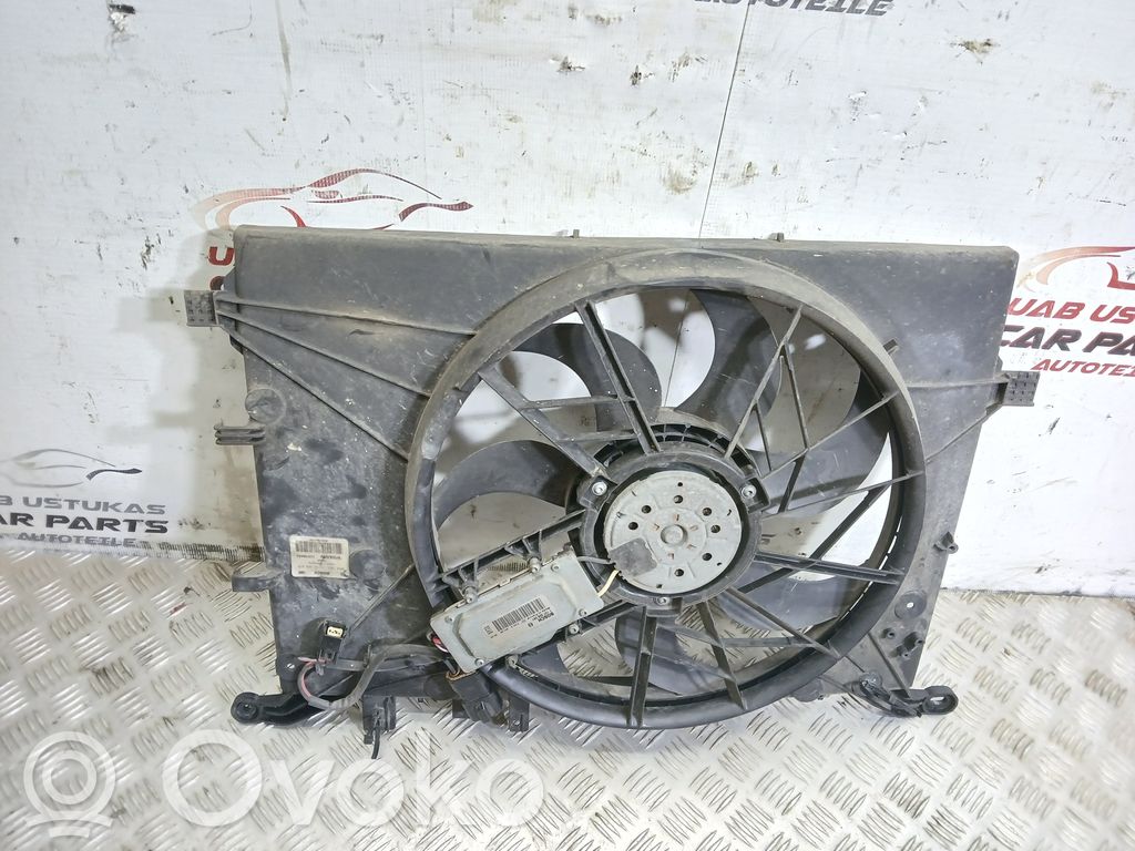 Volvo S80 Elektrinis radiatorių ventiliatorius 