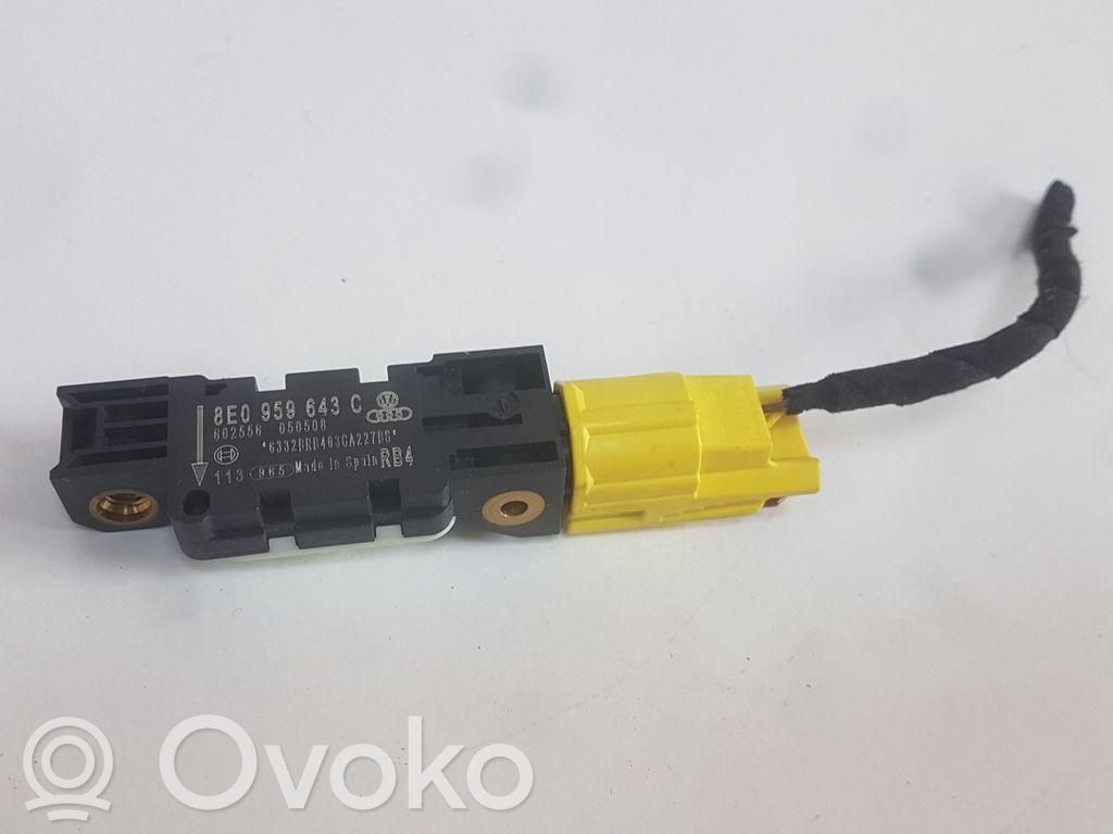 Audi A4 S4 B7 8E 8H Airbagsensor Crashsensor Drucksensor 