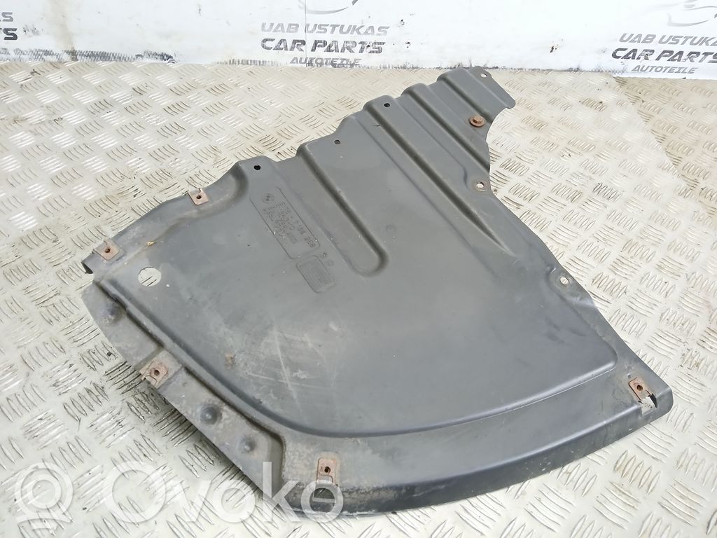 BMW 1 E82 E88 Copertura/vassoio paraurti sottoscocca posteriore 