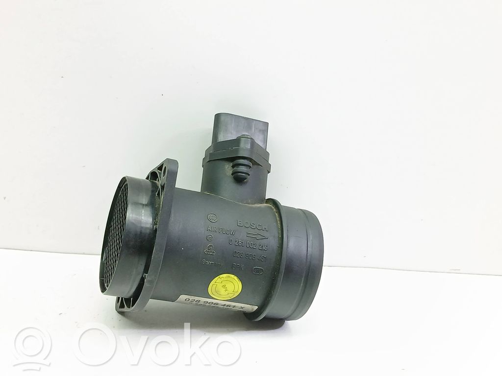 Przepływomierz masowy powietrza MAF   028906461X,0986284101,0281002217
