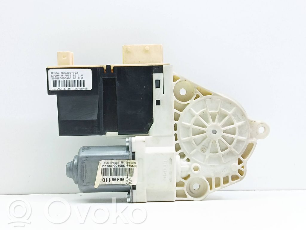 Peugeot 307 Silnik regulatora szyby drzwi przednich 