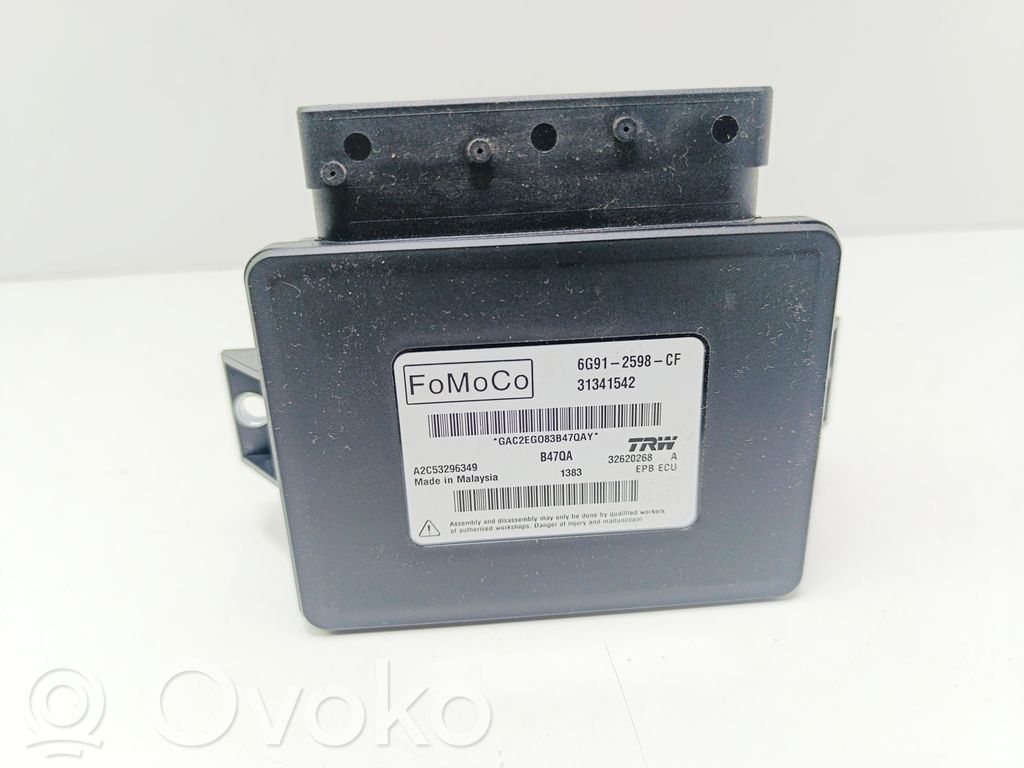 Volvo V60 Modul de control frână de mână 