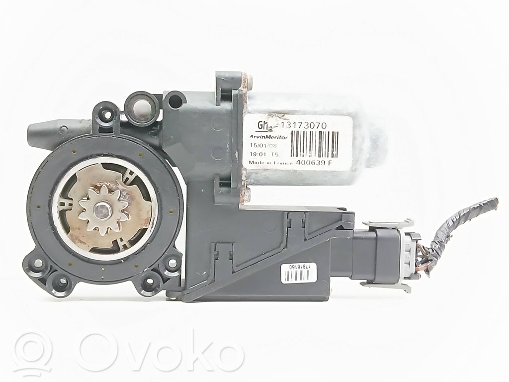Opel Combo C Front door window regulator motor 