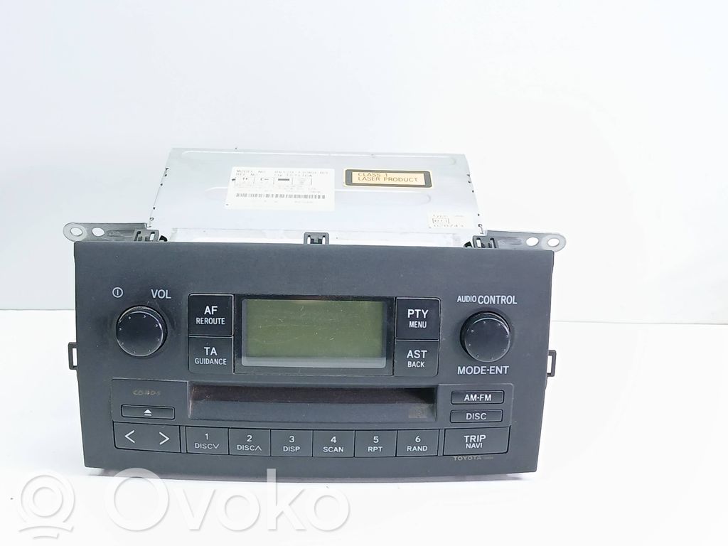 Toyota Corolla Verso E121 Unitate principală radio/CD/DVD/GPS 