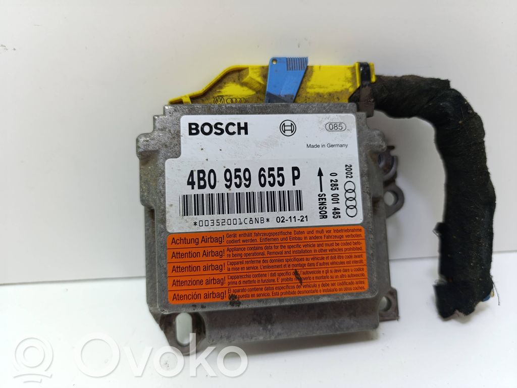 Audi A6 S6 C5 4B Unitate/modul de comandă airbaguri 