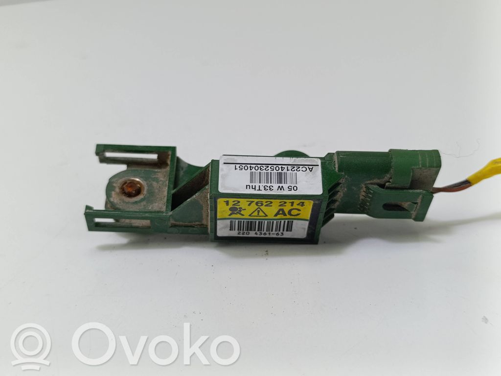 Saab 9-3 Ver2 Airbagsensor Crashsensor Drucksensor 