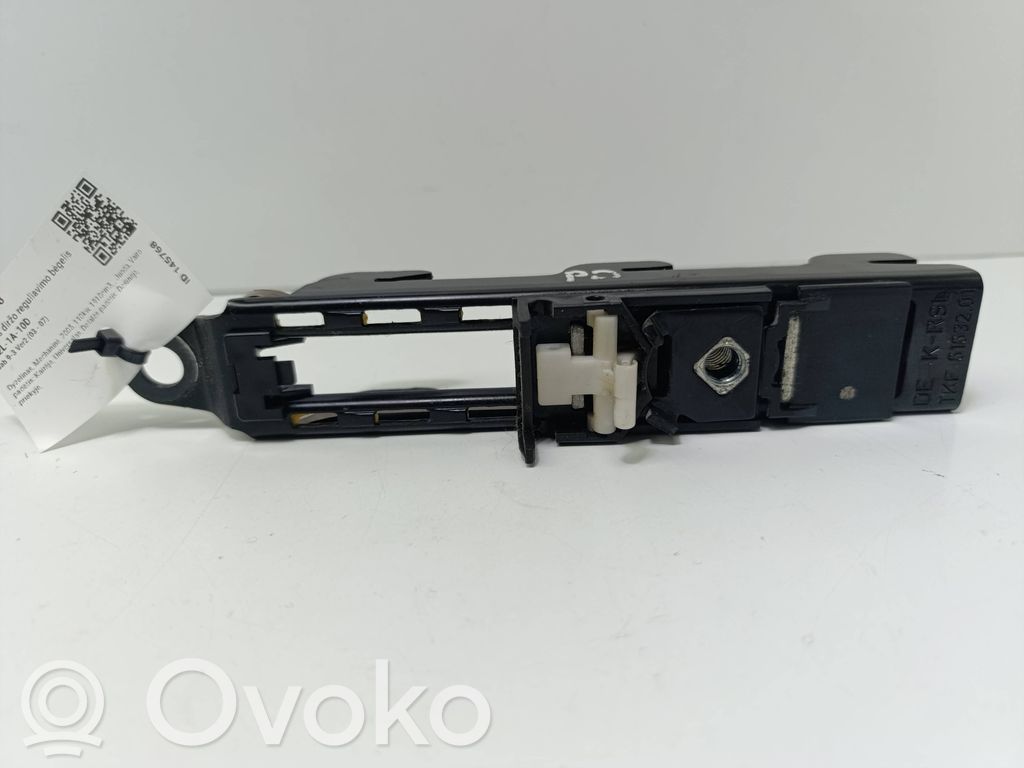 Saab 9-3 Ver2 Riel de ajuste del cinturón de seguridad