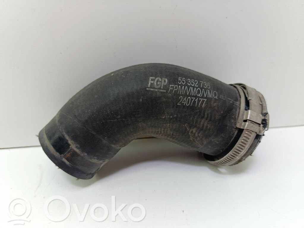 Saab 9-3 Ver2 Tubo flessibile intercooler 