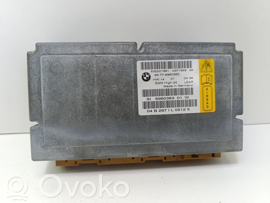 BMW 5 E60 E61 Airbagsteuergerät 
