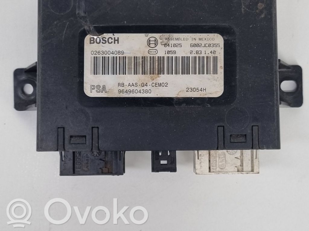 Parking PDC control unit/module   9649604380