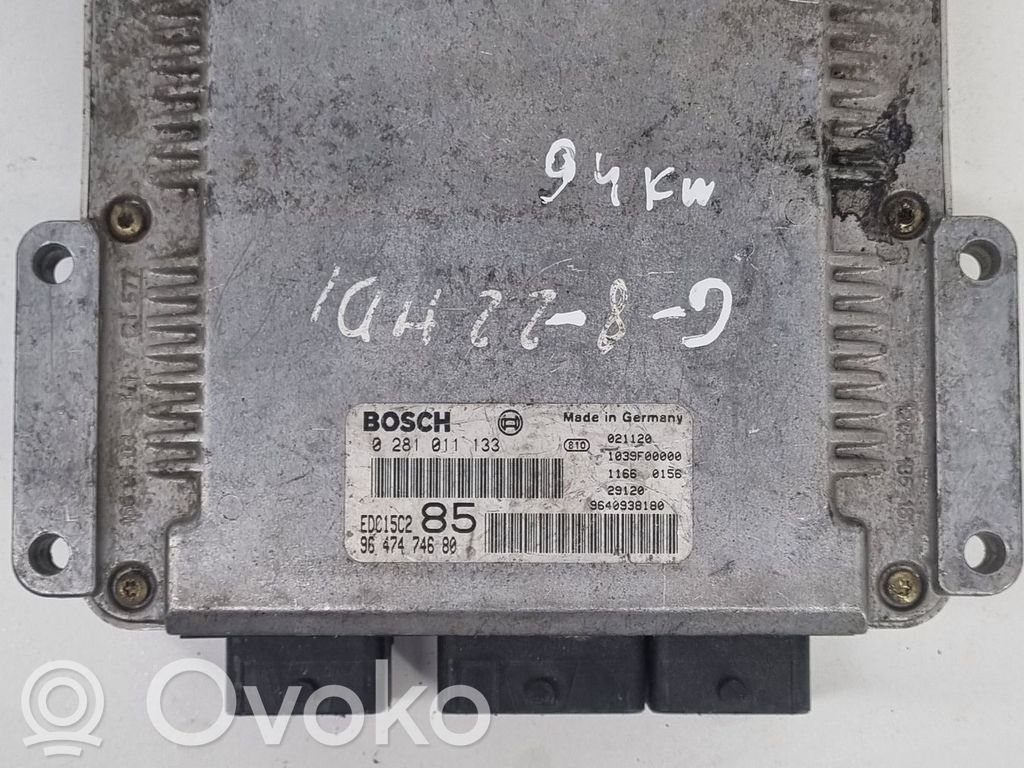 Citroen C8 Engine control unit/module 