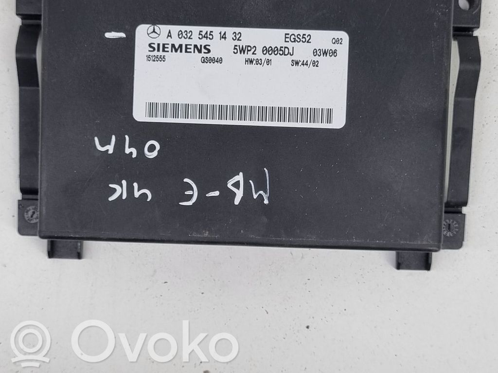Mercedes-Benz E W211 Gearbox control unit/module 