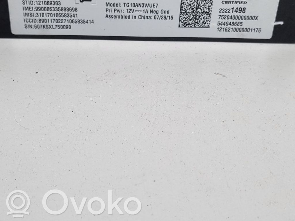 Bluetooth control unit module   544948685