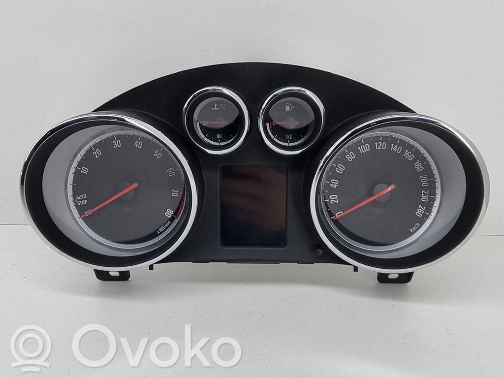 Opel Zafira B Speedometer (instrument cluster) 