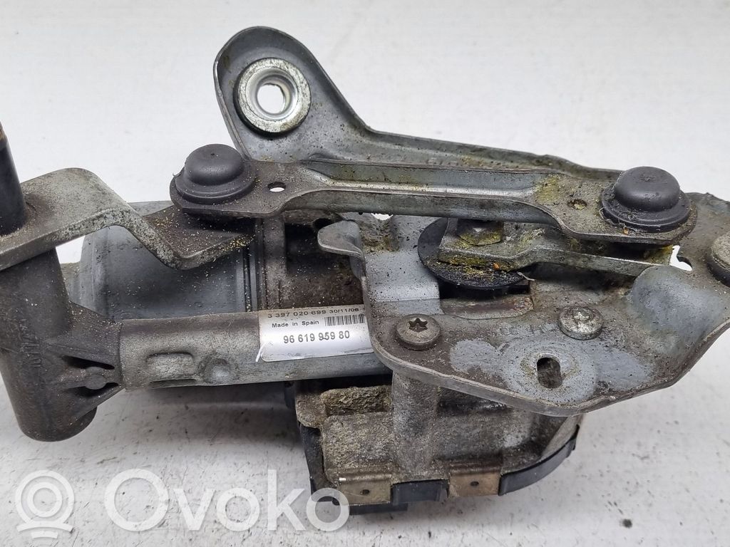 Citroen C6 Front wiper linkage and motor 