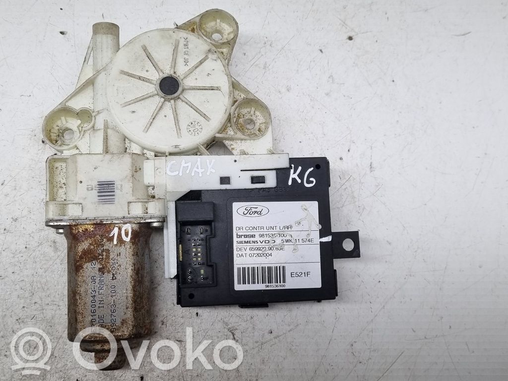 Ford Focus C-MAX Silniczek podnoszenia szyby drzwi tylnych 