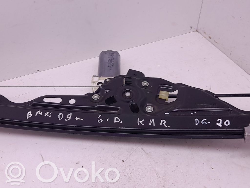 BMW 5 E60 E61 Rear door window regulator with motor 