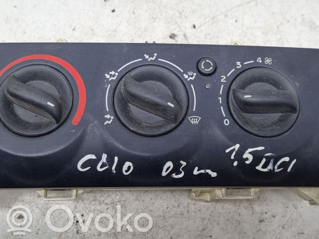 Renault Clio II Climate control unit 