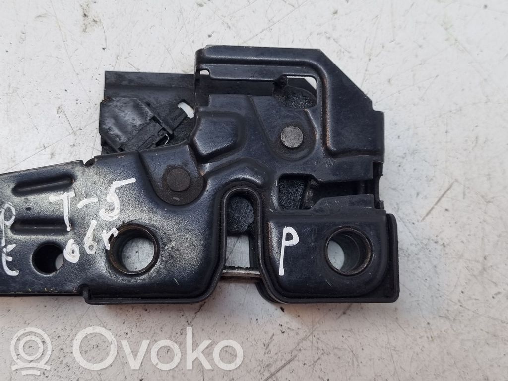 Volkswagen Multivan T5 Zamek pokrywy przedniej / maski silnika 