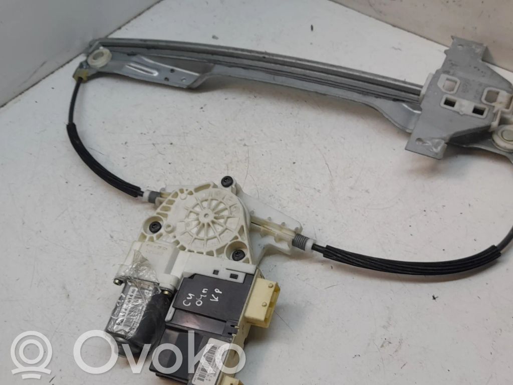 Citroen C4 I Priekšpusē elektriskā loga pacelšanas mehānisma komplekts 