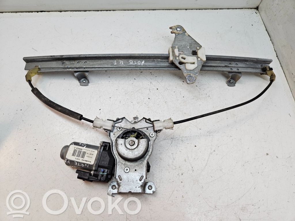 Nissan Note (E11) Front door window regulator with motor 
