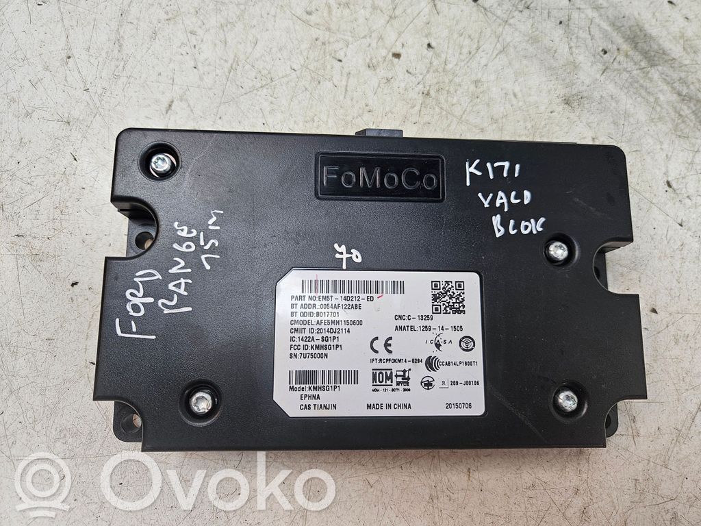 Ford Ranger Other control units/modules 