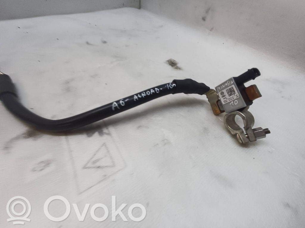 Audi A6 Allroad C7 Negative earth cable (battery) 